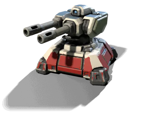 Sentry Emplacement, rendered from its game model