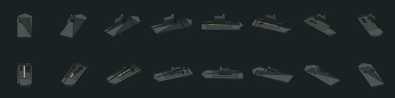 Haiwang naval unit sprite sheet