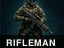 Rifle section production cameo