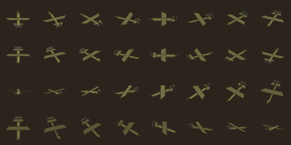 Samad drone sprite sheet
