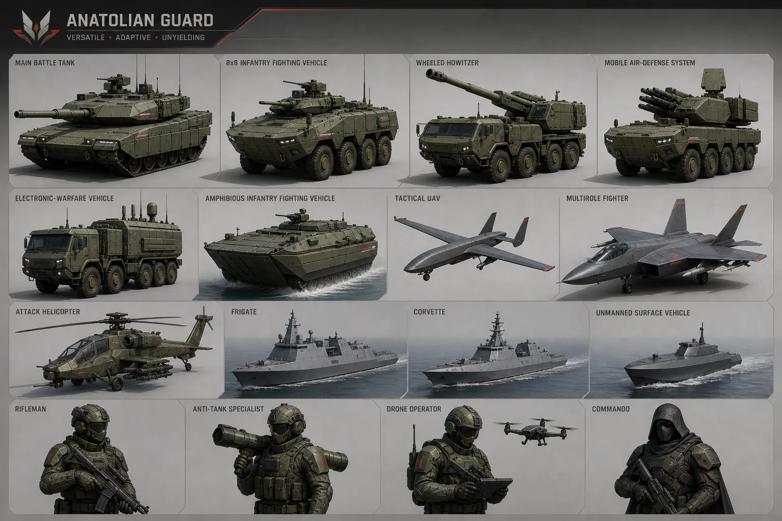 Anatolian Guard roster